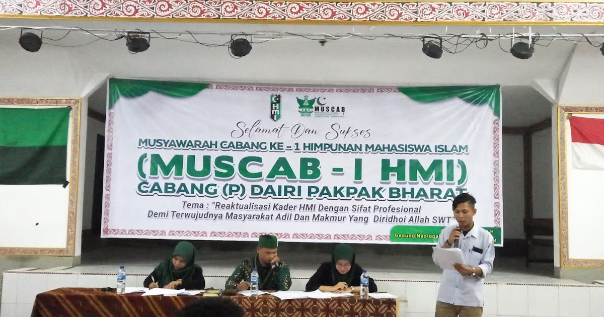 HMI tahuna Gelar Musyawarah Cabang